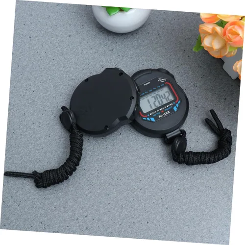 Miniatura 6 de STOBAZA Cronómetro profesional de 2 piezas con temporizador de movimiento profesional, multifunción, temporizador deportivo digital con función