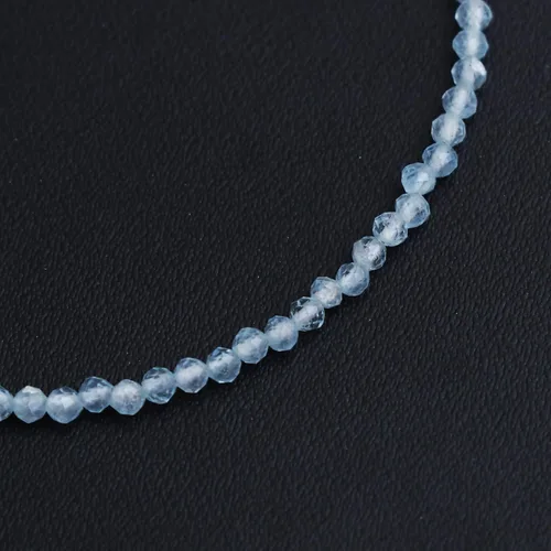 Miniatura 132 de Gempires - Pulseras de cuentas de piedras preciosas hechas a mano, ligeras, de cristal, para uso diario, hipoalergénicas, de 8 pulgadas, chapadas