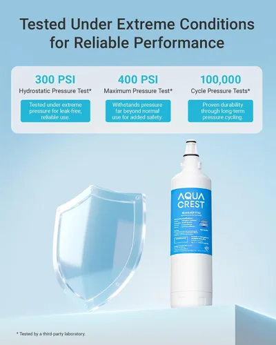 Miniatura 6 de AQUA CREST 7012333/7042803 Filtro de agua para máquina de hielo, repuesto para Sub-Zero 7012333/7042803, UC-15, UC-15IP Filtro de agua para máquina