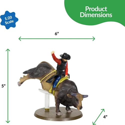 Miniatura 4 de Big Country Toys Montar toros (Sweet Pro's Bruiser)