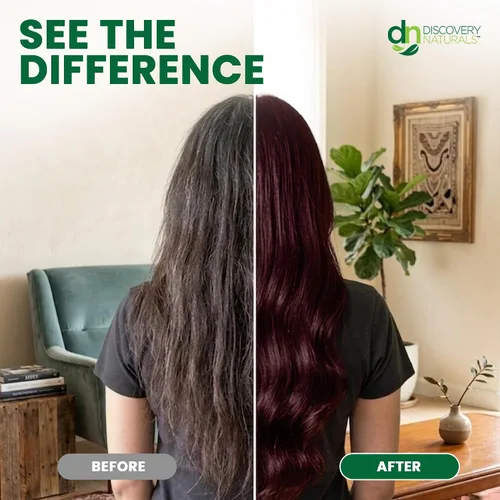 Miniatura 3 de Tintura para el cabello y las cejas Henna Maiden: 100 % natural y sin químicos