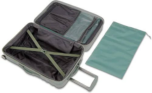 Miniatura 2 de American Tourister Cascade Hardside - Maleta giratoria rígida ligera, Verde salvia
