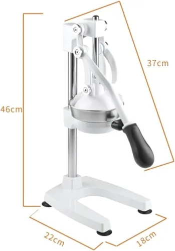 Miniatura 6 de Exprimidor de cítricos de hierro fundido, máquina exprimidora de prensa manual, exprimidor manual de frutas, base de ventosa antideslizante de B