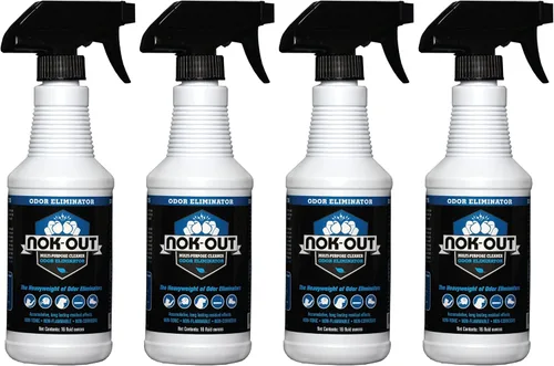 Miniatura 10 de NOK OUT Removedor de olores, desodorante y spray de limpieza para mascotas, fabricado en los Estados Unidos, aerosol de 16 onzas líquidas, paquete