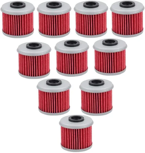 Tvent 116 HF116 Filtro de aceite compatible con filtro de aceite Honda 15412-MEB-671 CRF450 CRF150R CRF250R CRF250X CRF450R CRF450X piezas de