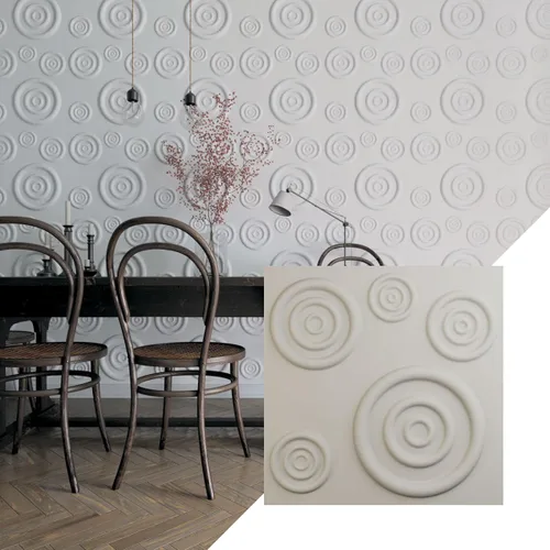 Miniatura 28 de Ekena Millwork 19 5/8 pulgadas de ancho x 19 5/8 pulgadas de alto Reece EnduraWall Panel de pared decorativo 3D, cobre envejecido