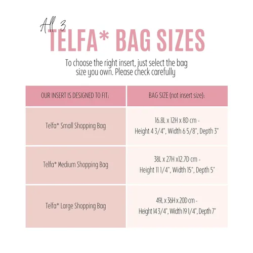 Miniatura 2 de Purse Organizer compatible with Telf** Bag, Large Organizer Medium Cup Holder, Handmade 2mm Premium Felt Insert with Silver Zipper, Snug Sturdy Fit