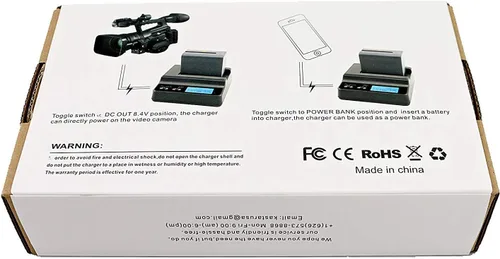 Miniatura 7 de Kastar Cargador rápido + 6 baterías de repuesto para Sony NP-F970 NP-F960 F970 F960 F975 DCR-VX2100 HDR-AX2000 FX1 FX7 FX1000 HVR-HD1000U V1U Z1P