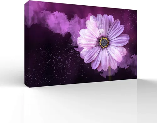 Miniatura 16 de wall26 Canvas Wall Art Beautiful Flowers Pictures Home Wall Decorations for Bedroom Living Room Paintings Canvas Prints Framed - 32x48 inches
