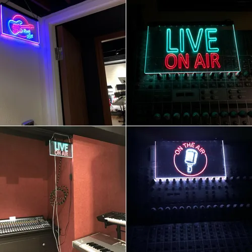 Miniatura 5 de ADVPRO personalizado: tu nombre, año de fundación, tema de garaje, cueva para hombres. Decoración con luz de neón LED de doble color, verde y Verde