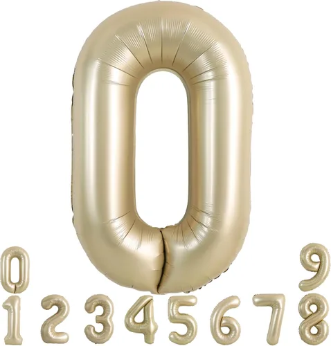 Miniatura 94 de TONIFUL 40 Inch Pastel Blue Number 8 Foil Balloons Large Mylar Foil Digital 8 Balloons for 8th Birthday, Gender Neutral Party, Baby Shower, Oro rosa
