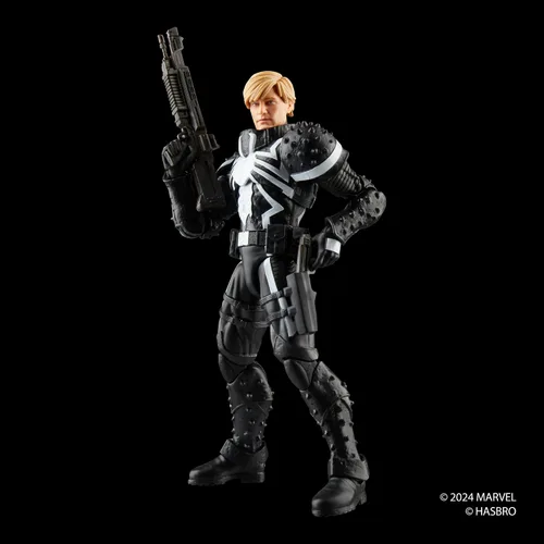 Miniatura 8 de Serie Marvel Legends Agente Venom (Flash Thompson), Figura de acción coleccionable de cómics retro a escala de 6 pulgadas