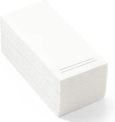 Miniatura 6 de Paquete de 100 toallas de mano de papel para invitados con sensación de lino, toallas de papel desechables súper absorbentes para baño, fiesta