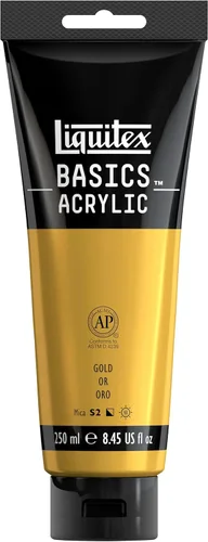 Miniatura 80 de Liquitex BASICS Pintura Acrílica, Botella de 400ml (13.5 oz), Blanco Titanio Titanio Blanco