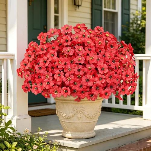 Miniatura 65 de AmyHomie 16 paquetes de flores artificiales de eucalipto negro para exteriores, resistentes a los rayos UV, flores sintéticas que no se decoloran