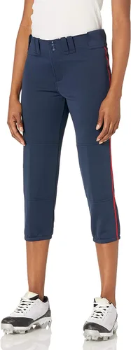 Miniatura 8 de Mizuno Pantalón bombilla, con presillas para cinturón, para mujer. Negro-blanco