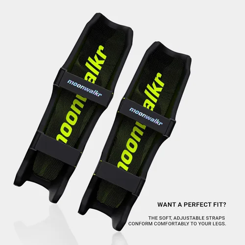 Miniatura 5 de moonwalkr Leg Guard 2.0 Equipo de críquet Negro