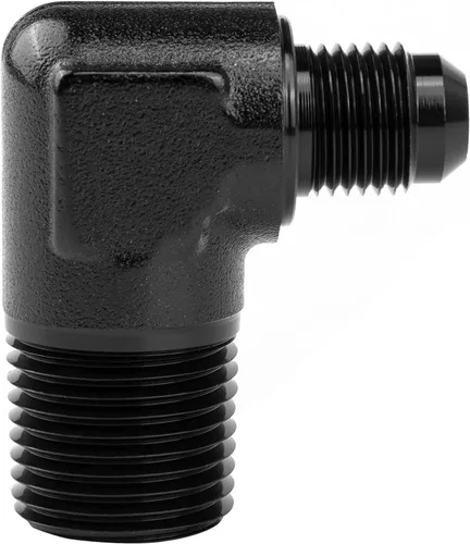 Miniatura 57 de EVIL ENERGY Adaptador de ajuste de 6AN a 3/8" NPT macho de 90 grados, aluminio