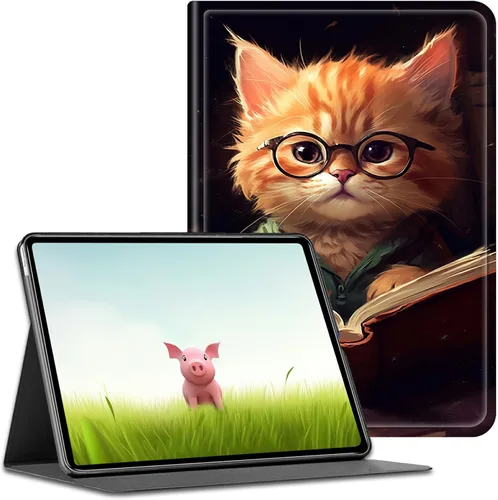 Miniatura 10 de Funda para iPad de 10.ª generación 2022, iPad de 10.9 pulgadas, iPad (A16) de 11ª generación de 11 pulgadas (2025), funda delgada de piel sintética