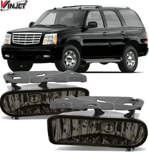 Miniatura 5 de Winjet Luces antiniebla de conducción para Cadillac Escalade 2002-2006, Cadillac Escalade ESV 2003-2005, lámparas antiniebla de repuesto OEM 2