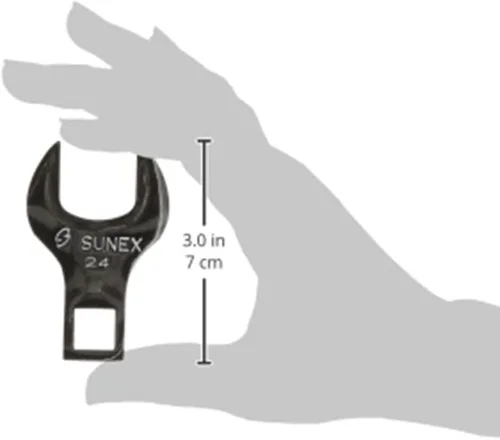 Miniatura 4 de Sunex Tools 97324A Punta de llave inglesa gigante de 0.5 pulgadas por 24 mm