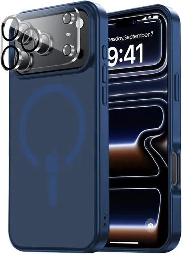 Miniatura 90 de Tigowos Magnetic Guardian - Funda diseñada para iPhone 11 Pro [probada en caídas de grado de 10 pies y compatible con MagSafe] Funda delgada Negro