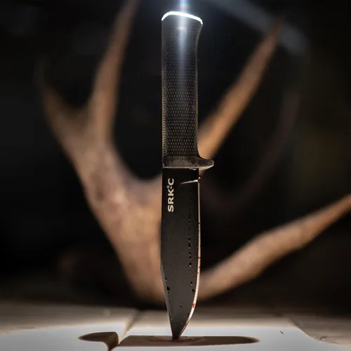 Miniatura 6 de Cold Steel SRK-C Survival Rescue Cuchillo de hoja fija con funda Secure-Ex – Cuchillo estándar de los sellos de la Marina, ideal para aplicaciones
