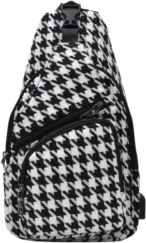 Miniatura 63 de Nupouch Mochila cruzada antirrobo, carga USB, mochila ligera para viajes, senderismo, todos los días