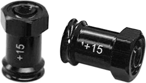 Miniatura 4 de kingsea Juego de 4 adaptadores hexagonales de aleación de aluminio de 0.472 in (+0.591 in) compatible con Traxxas 1/16 Mini E-Revo, Mini Slash, Mini