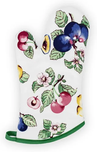 Elrene Home Fashions Villeroy & Boch - Manopla francesa para horno de jardín, manopla para horno individual, decoración de cocina