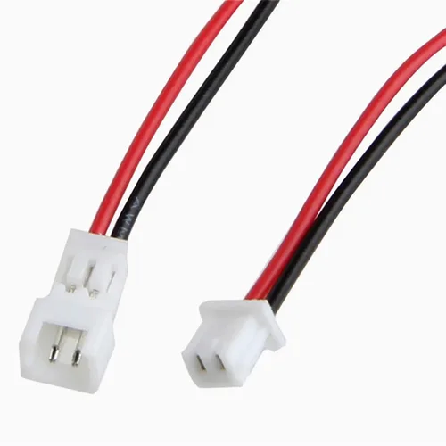 Miniatura 6 de 20 pares JST 0.049 in 2-Pin Micro Electronics Macho y Hembra Conector Plug con 3.94 pulgadas (3.9 in) UL1571-26AWG Cable Cable