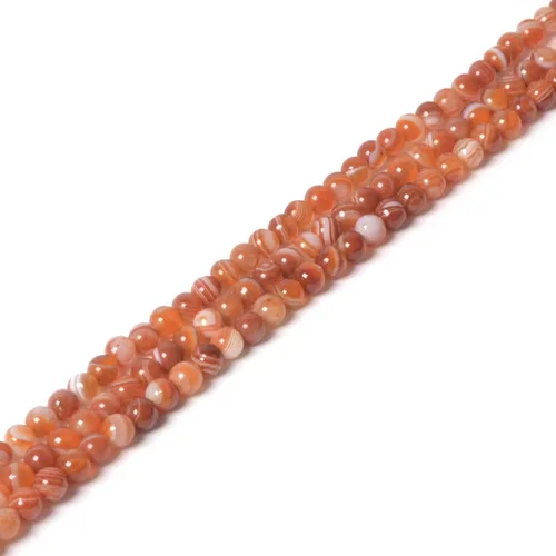 Miniatura 16 de Cuentas sueltas redondas de cristal curativo de 0.16 pulgadas (0.157 in) para hacer joyas