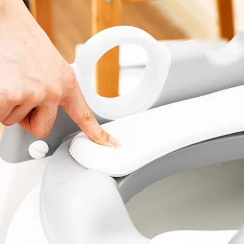 Miniatura 5 de Wiifo - Asiento de entrenamiento para ir al baño con escalera para niños y niños pequeños, escalera resistente para orinal con cojín acolchado suave