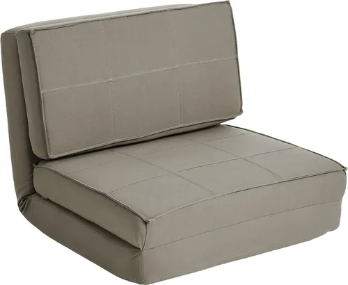 Miniatura 11 de Urban Lifestyle Ultra Suede - Silla abatible convertible, 28.5 pulgadas de largo x 29.53 pulgadas de ancho x 23.0 pulgadas de alto, marrón