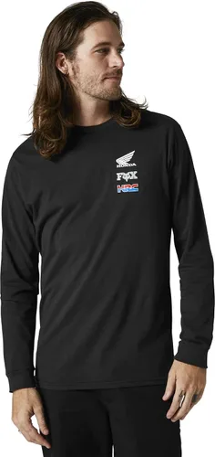 Miniatura 4 de Fox Racing Camiseta de manga larga Honda para hombre Blanco óptico