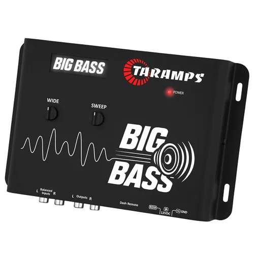Miniatura 6 de Taramps Big Bass DSP - Procesador de audio para automóvil, potenciador de graves profundos con controles de frecuencia ajustable y barrido