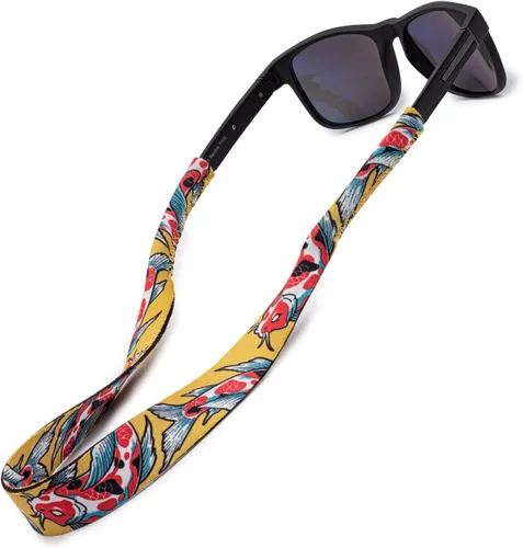 Miniatura 10 de Gunjovi Correa de gafas de sol de neopreno, correa de gafas flotantes, retenedor de gafas para hombres, mujeres y niños