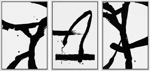 Miniatura 72 de SIGNWIN Lienzo enmarcado para pared, juego de arte abstracto de serenidad costera, ilustraciones abstractas junto al mar, arte moderno, decorativo
