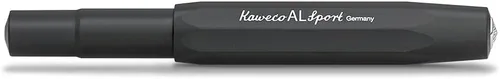 Miniatura 2 de Kaweco AL SPORT Rollerball Negro Bolígrafo de Gel/Esferográfica Incluyendo Recambio de Bolígrafo Rollerball de 0,7 mm en Diseño Clásico con Bola