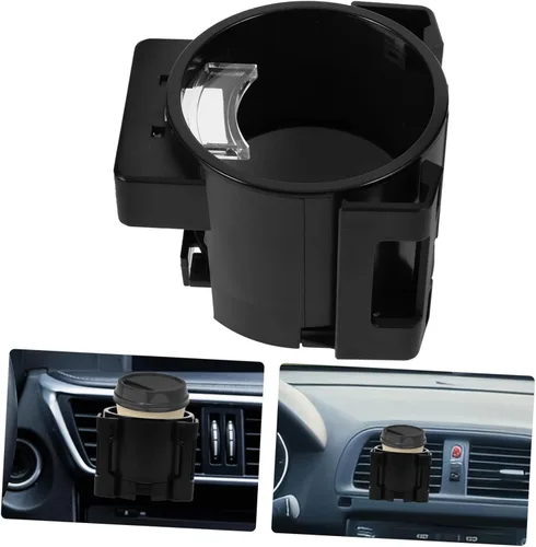 Miniatura 6 de Portavasos portátil para automóvil, portador de agua, para asiento de taza de agua, portavasos para bebidas, tazas de café automotrices, portavasos