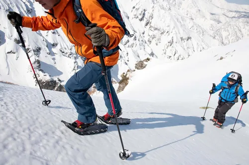 Miniatura 3 de MSR DynaLock Ascent Bastones de Trekking Plegables de Carbono para Backcountry
