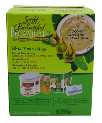 Miniatura 2 de Soft & Beautiful Botanicals - Kit texturizador grueso/súper
