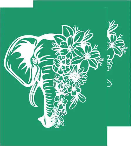 Miniatura 8 de JAJADO 2 plantillas de pantalla de seda para pájaros, colibrí, flor, ramas de árbol, plantillas de pintura para manualidades, para madera, camiseta