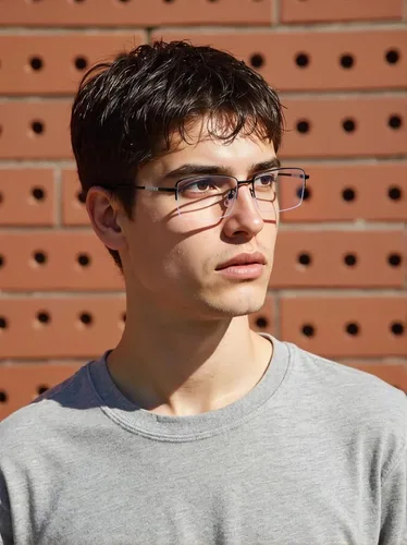 Miniatura 7 de Dollger Lentes rectangulares de luz azul para hombre, de metal, antiluz azul, bloqueo de luz azul, para computadora, a la moda, medio marco pequeño