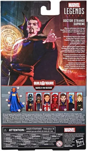 Miniatura 7 de Marvel Legends Series - Figura de acción de escala de 6.0 pulgadas de Toy Doctor Strange Supreme, diseño premium, 1 figura, 1 accesorio y pieza