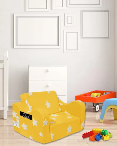 Miniatura 2 de KokoSelene Sofá para Niños Pequeños, Sofá para Niños Pequeños Plegable, Sofá Convertible 2 en 1 para Niños a Cama Tumbona para Niñas y Niños, Ideal