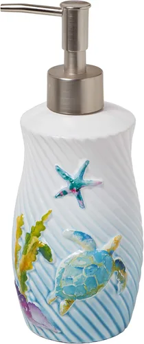 SKL Home by Saturday Knight Ltd. Acuarela Ocean Lotion/Dispensador de jabón, multicolor