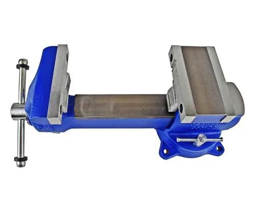 Miniatura 11 de Yost Vises 880-D2 Sistema de mordaza reversible combinada 20.3 cm de ancho de mandíbula de alta resistencia para tubos y banco de utilidad La