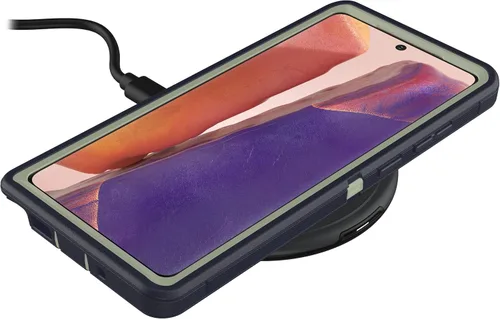 Miniatura 8 de OtterBox Defender Screenless Series - Funda resistente y funda con clip para cinturón para Galaxy Note 20 5G (no Ultra), embalaje al por menor