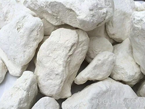 Miniatura 3 de Arcilla comestible blanca, suciedad blanca, trozos (grumos) naturales para comer (alimento), 1 lb (450 g)